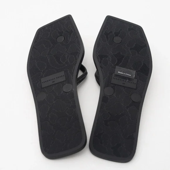 Veronica Beard - Analee Flat Thong Sandals - Picture 8 of 9